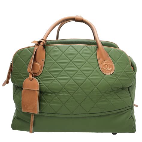 chanel bhoy olive green|coco chanel bag.